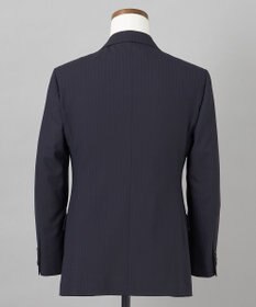 GOTAIRIKU 【御幸毛織】 WOOL×SOLOTEX ストレッチスーツ（平織/ネイビー）