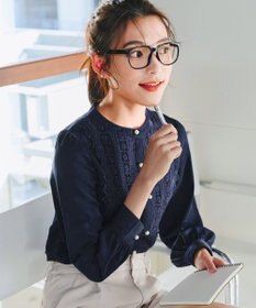 Tiaclasse 【新色追加・洗える】レースブラウス