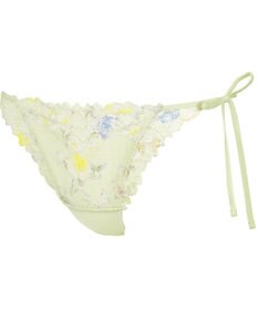 WACOAL Ｔバック ショーツ 【リボンブラ 脇すっきり】 BRB433とペア はきこみ丈あさめ バックのかぶりが広め ソング レディース PRA433 /ワコール