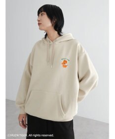 Green Parks ムジークタイガー／裏起毛刺しゅうフーディー