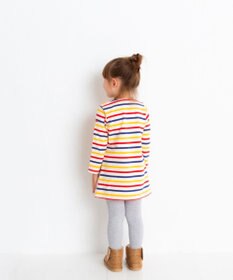 MIKI HOUSE HOT BISCUITS 【80-120cm】ボーダーワンピース