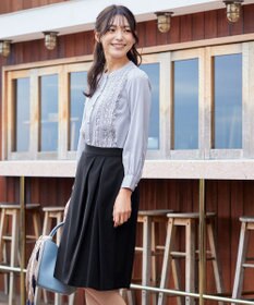 Tiaclasse 【新色追加・洗える】レースブラウス