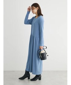 Green Parks ・Ｐｅｔｉｔ　Ｆｌｅｕｒ　フレアニットワンピース