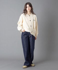 WEGO 【ユニセックス着用ITEM/ウエスト調整可】ストレートデニムパンツ