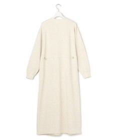 23区 L 【SLOW/一部店舗限定】ハイゲージテリー ハーフジップ ワンピース