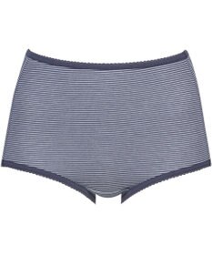 Wing ショーツ　【デイリーフィット】　ボーダー柄　はきこみ丈ふかめ　ウイング／ワコール　EC3620