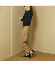 MODE ET JACOMO <carino>【レイン対応】バックルソフトスクエアトゥローファー