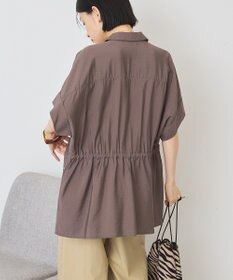 AMERICAN HOLIC メタルボタンウエストドロストシャツ