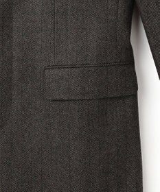 J.PRESS MEN 【ARTHUR HARRISON】 2080ヘリンボンフランネルチェスター コート