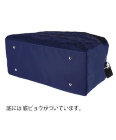 tsumori chisato CARRY スカラップレース ボストンバッグ ショルダーテープ付き 【かわいくて軽い！】