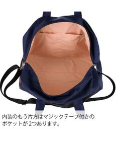 tsumori chisato CARRY スカラップレース ボストンバッグ ショルダーテープ付き 【かわいくて軽い！】