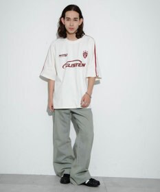 WEGO 【ユニセックス着用ITEM/MLサイズ展開】ゲームロゴスリーブラインT