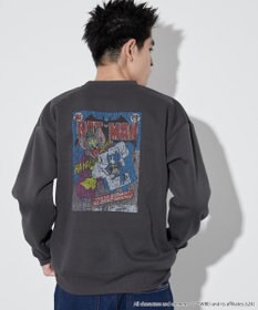 WEGO 【ユニセックス着用ITEM】TOMandJERRYグラフィックプルオーバー