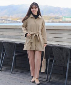 Tiaclasse L 【おのののかさん着用】とろみカラーテーパードパンツ