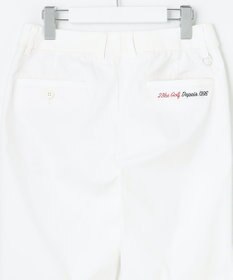 23区GOLF 防透素材で白でも安心！【WOMEN】【撥水/ストレッチ】シェルタリングオックス パンツ