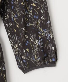 自由区 L 【洗える】ウォーターカラーフラワープリント ワンピース