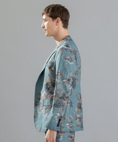 JOSEPH HOMME 【LEON 掲載】クールドッツストレッチトロピカル柄　ジャケット