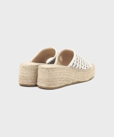 GRACE CONTINENTAL VIDORRETA ホワイトメッシュサンダル