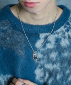 WEGO Mラインストーンモチーフネックレス