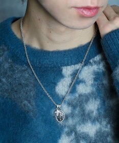 WEGO Mラインストーンモチーフネックレス