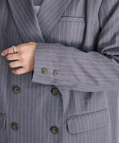 CRAFT STANDARD BOUTIQUE ストライプダブルジャケット