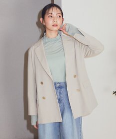 earth music&ecology シアーラメハイネックプルオーバー