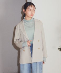 earth music&ecology シアーラメハイネックプルオーバー