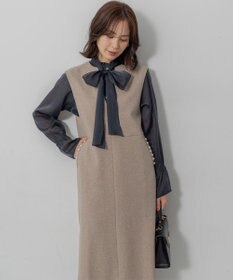 組曲 L 【ご好評につき追加販売 / WEB限定】ミドルジャージー ジャンパースカート