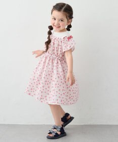 ANY KIDS 【洗濯機可能】オンオフショルダーワンピース