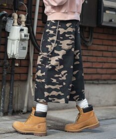 WEGO 【SMLサイズ展開】チェーン付きバルーンショーツ