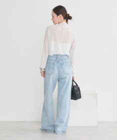 earth music&ecology シアーラメハイネックプルオーバー