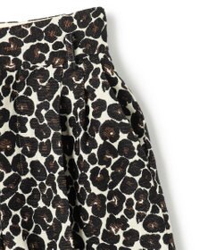 uncrave レオパードジャガード ショートトラウザー