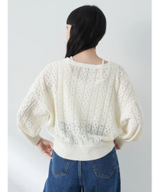 earth music&ecology キラキラボタンハートカーディガン