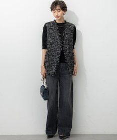 23区 L 【GLOW10月号掲載】GIOLICA オータム ツイード ジレ