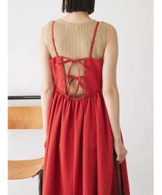 Green Parks バックデザインキャミワンピース