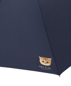 MOONBAT 【軽量】PAUL & JOE 晴雨兼用日傘 長傘 ワンポイントヌネット 一級遮光 遮熱 UV