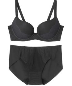 AMPHI ブラジャー ショーツセット モールドカップ 谷間をつくる 脇～背中の段差ができにくい 【ブラショーツセット】 ブラ ショーツ BCC301 アンフィ／ワコール