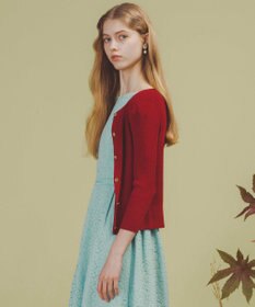 TOCCA 【泉里香さん着用】AUTUMN TIME カーディガン ワイン系