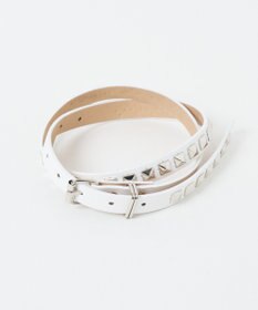 WEGO Lスクエアスタッズ細ベルト