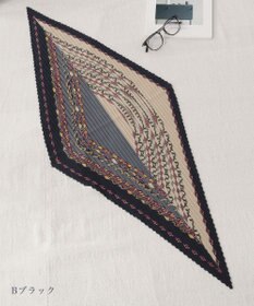 Tiaclasse 【選べる柄タイプ】プリーツスカーフ