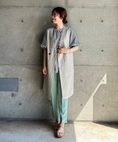 UNFILO カラー テーパードパンツ