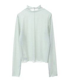 earth music&ecology シアーラメハイネックプルオーバー