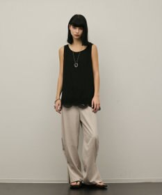 GRACE CONTINENTAL トリアセサイドラインパンツ