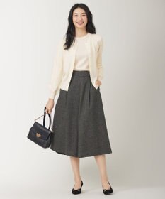 ANY SIS 【洗える】ウールブレンド カーディガン