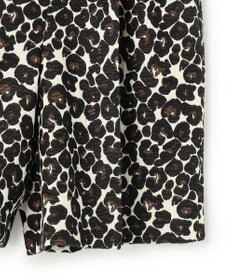 uncrave レオパードジャガード ショートトラウザー