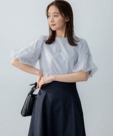 組曲 L 【VERY掲載・WEB限定】チュールカバー カットソー