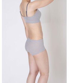 WACOAL ショーツ 【GOCOCi ゴコチ】 CGG297とペア 肌あたりのやさしいレース アウターにひびきにくい はきこみ丈あさめ レディース PGG197 /ワコール