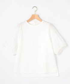 組曲 【先行予約・WEB限定】コットンポンチ チュールコンビ カットソー