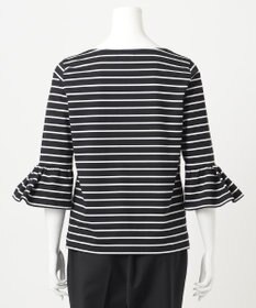 23区 L 【R(アール)】ビジュ― ストライプ ジャージー