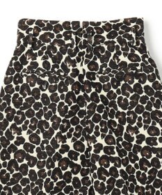 uncrave レオパードジャガード ショートトラウザー